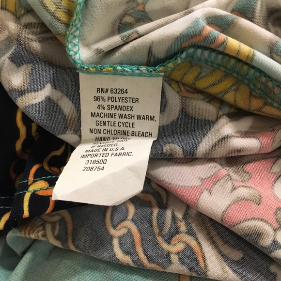 Dressbarn Baroque Faux Wrap Dress 4 FREE SHIP - Picture 3 of 5